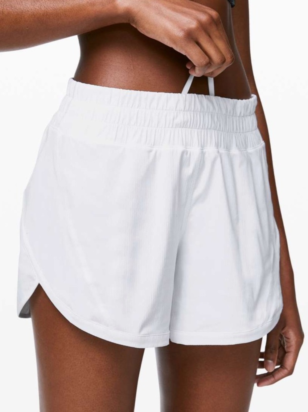 Lululemon Track That Short *5 White Size 4
